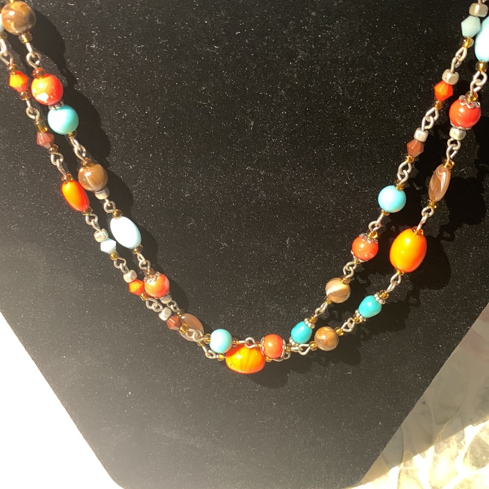 Miscellaneous Multi-Colored Beaded Necklaces (Gro… - image 4